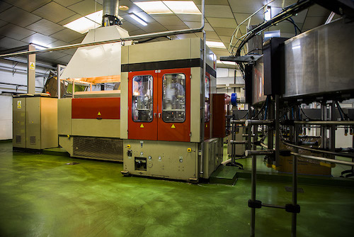 Línea de embotellado Aguas Fondetal